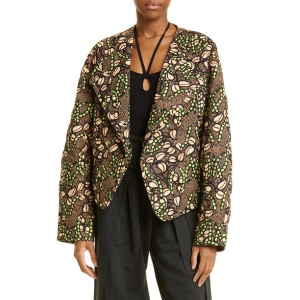A.L.C. Emory Quilted Jacket in Brown, Size XL New with Tag, Retail $595